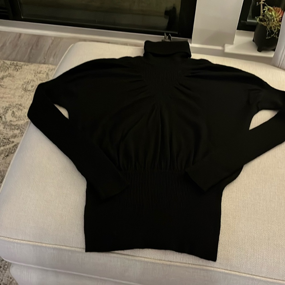 Rag and Bone black wool sweater